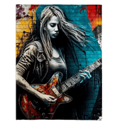 She's Got The Blues Sherpa Blanket - Beyond T-shirts